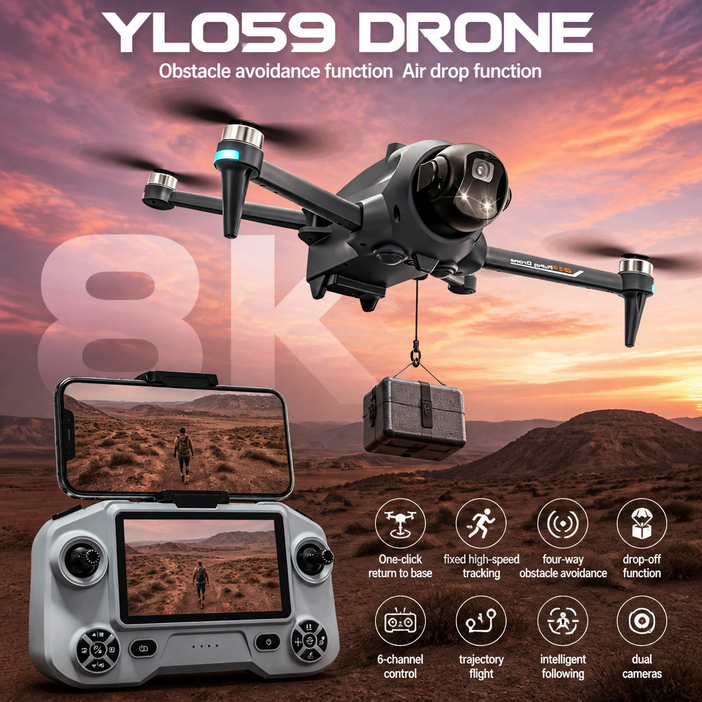 Drone Kit With Camera - 포텐식 드론 GPS 자동 복귀 장애물