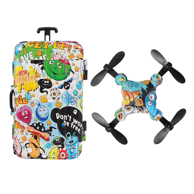 Drone Kit Tricopter - 전문가용 접이식 쿼드콥터 RC 드론, DH120