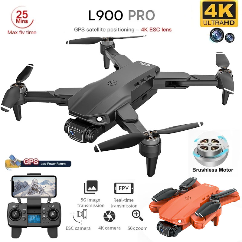 L900 Pro GPS 드론 4K 전문 HD 듀얼 카메 - Drone Kit Professional 리뷰 및 가격