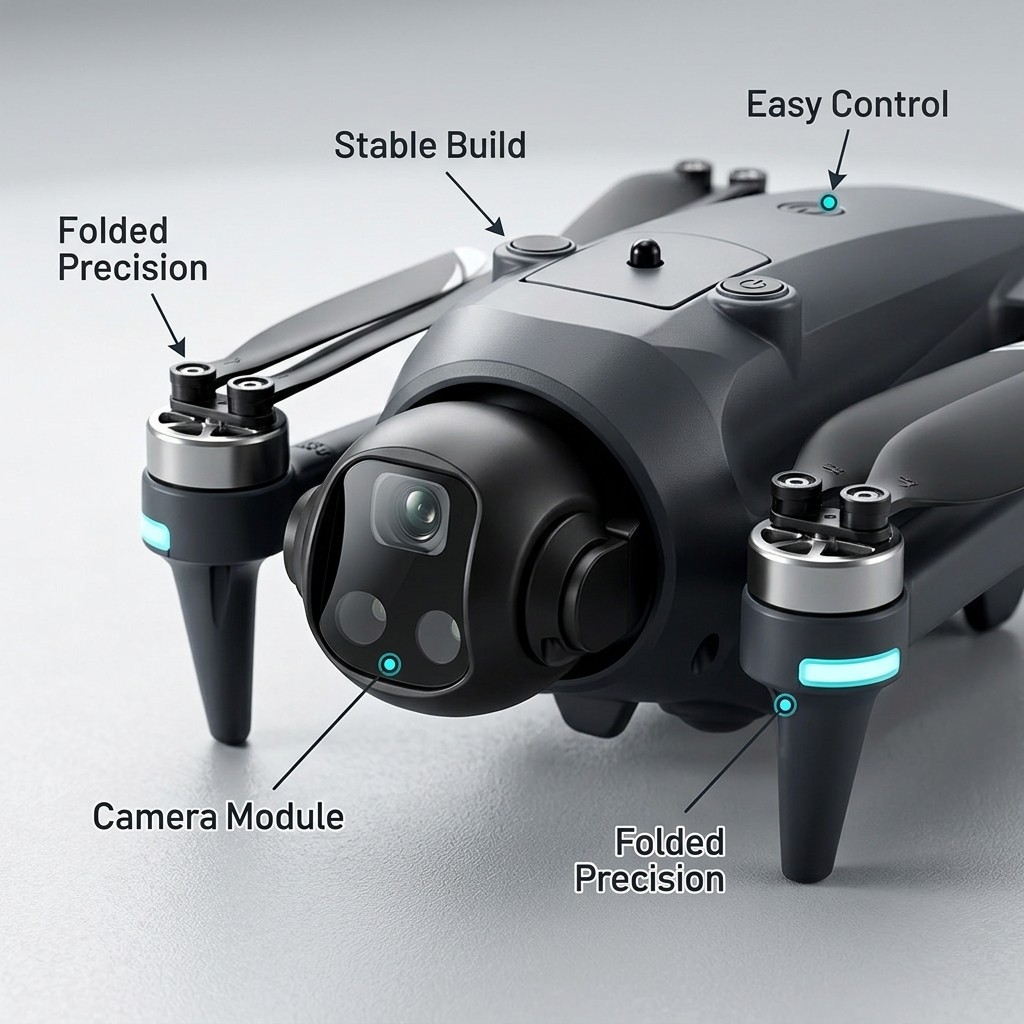 포텐식 드론 GPS 자동 복귀 장애물 회피 전문 항공기 - Drone Kit With Camera 리뷰 및 가격