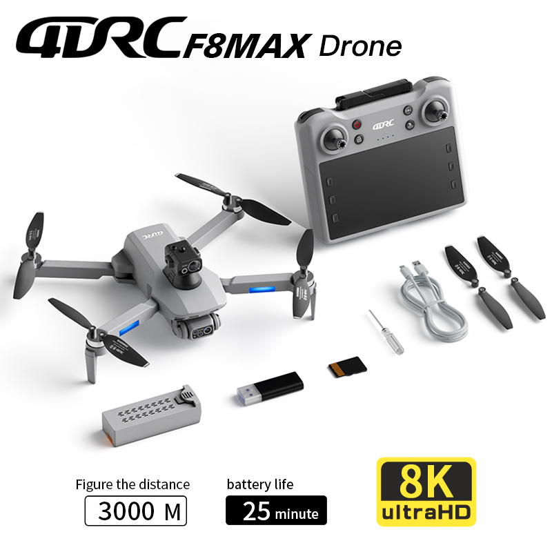 F8 MAX GPS 드론 전문가용 8K 카메라 5G W - Drone Kit Professional 리뷰 및 가격