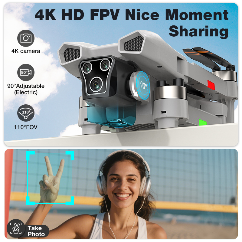 새로운 핫 L017 프로 드론 브러시리스 3D 롤 36 - Drone Kit Professional 리뷰 및 가격